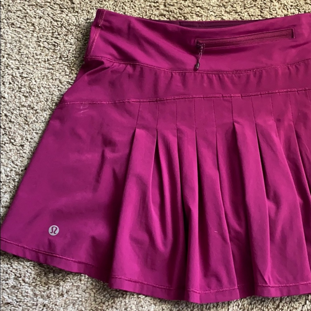 lululemon tennis skirt